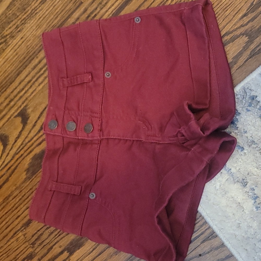 High rise shorts